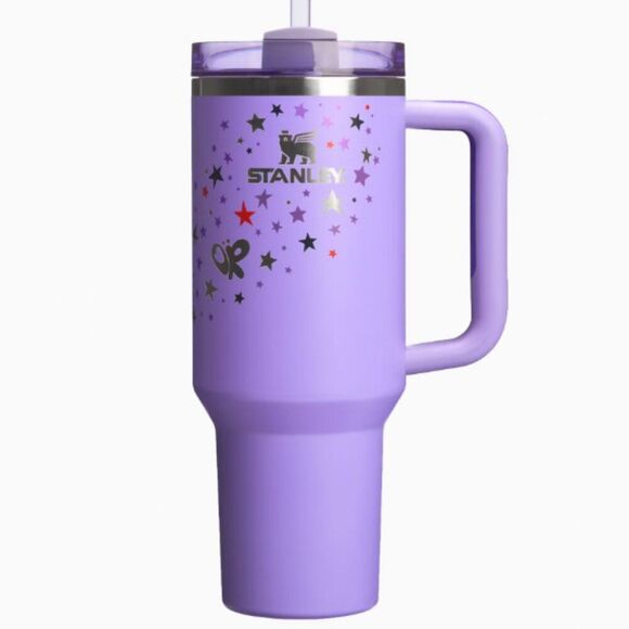 NIB Stanley x Olivia Rodrigo Purple Quencher H2.0 FlowState Tumbler | 40 OZ - Picture 1 of 7